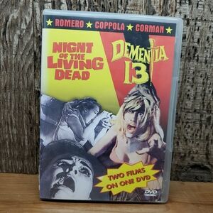 Night of the Living Dead  Dementia 13 DVD 2002 Vintage Horror Classics